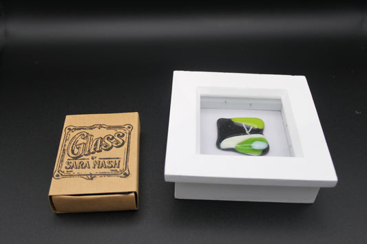 Small Framed Fused Glass Wall Art