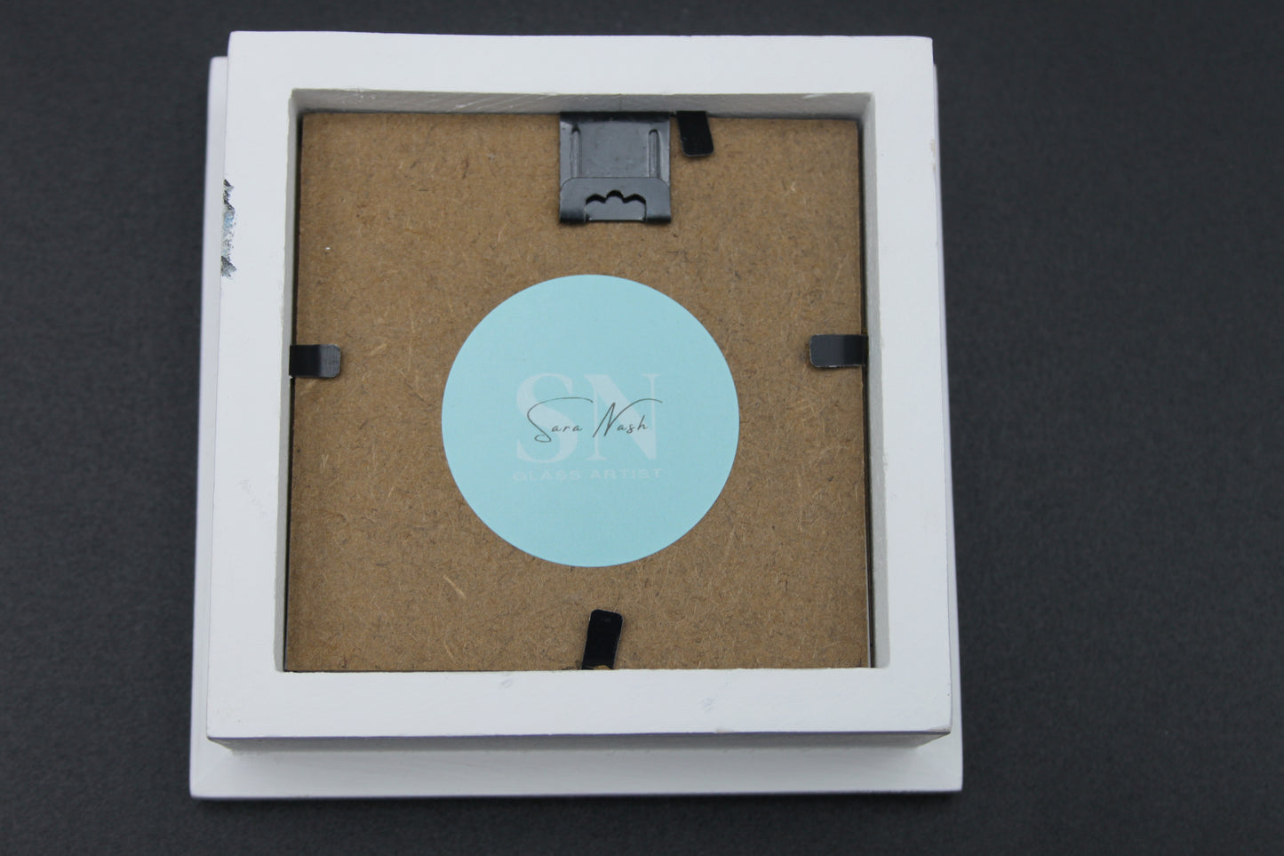 Small Framed Fused Glass Wall Art