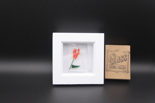 Small Framed Fused Glass Wall Art