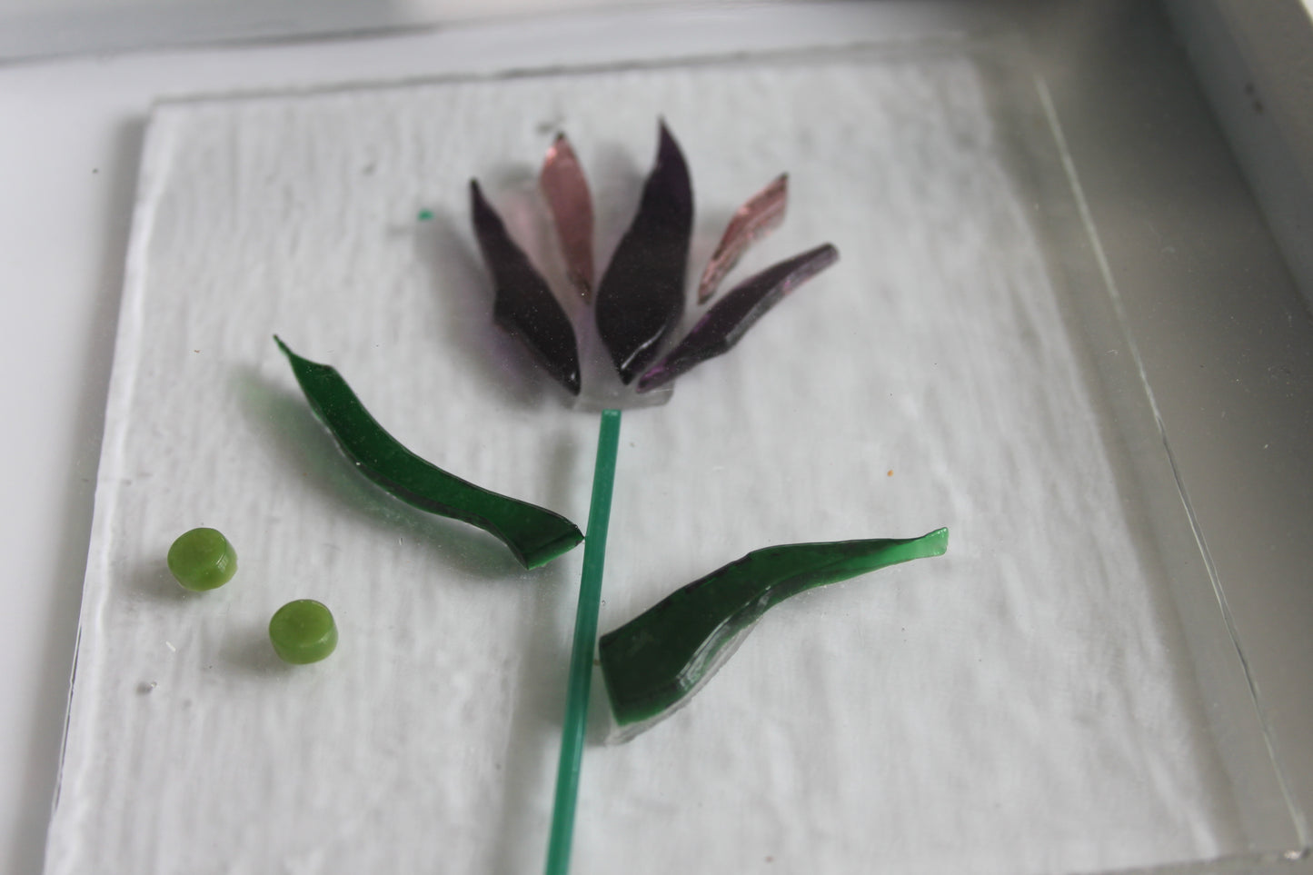 Fused Glass Framed Art